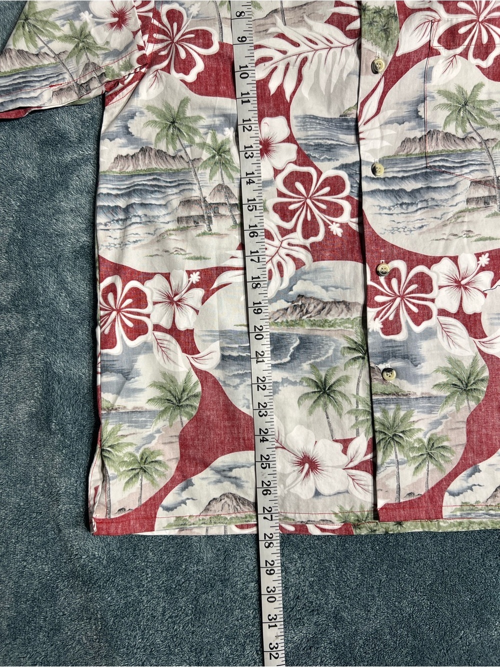 Go Barefoot Men’s Medium Hawaiian Tropical Shirt Made in USA - Picture 4 of 8